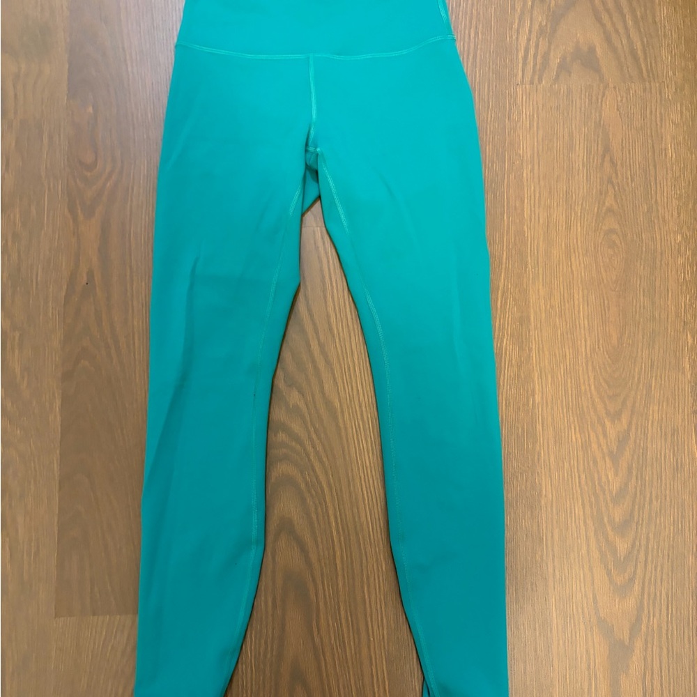 Teal lululemon Leggings